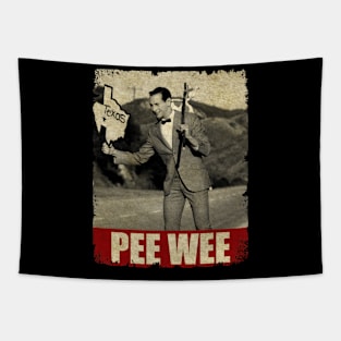 Pee Wee Herman - RETRO STYLE Tapestry