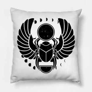 Ancient scarab Pillow
