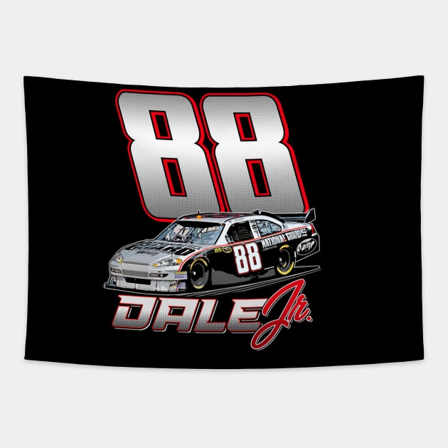 Dale Jr. 88 Retro Tapestry by stevenmsparks