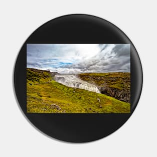 Gullfoss Waterfall in the Golden Circle Pin