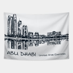 Abu Dhabi - United Arab Emirates Tapestry