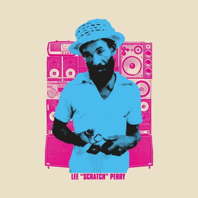 Lee "Scratch" Perry by HAPPY TRIP PRESS