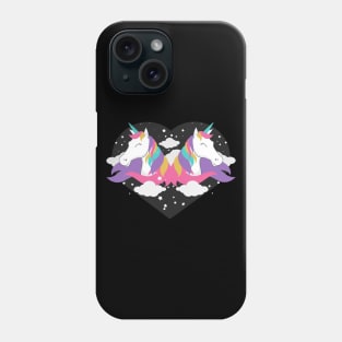 Twin Unicorn Phone Case