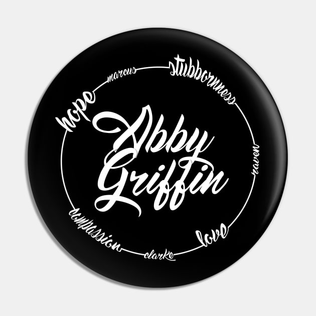 Abby Griffin Lettering Pin by ArtisanGriffinKane