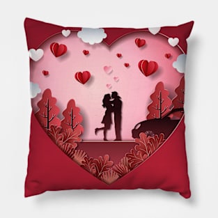 Valentine Love Relationship Pillow