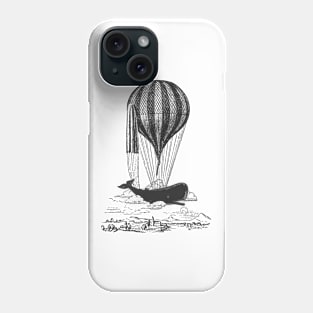 Vintage Whale Lover, Whale Watching Phone Case