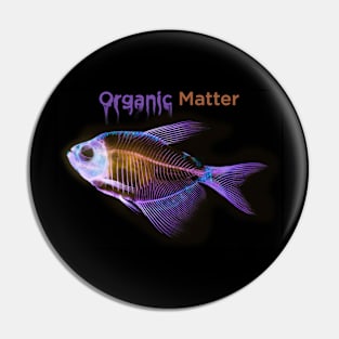 Organic matter anatomical fish skeleton Pin