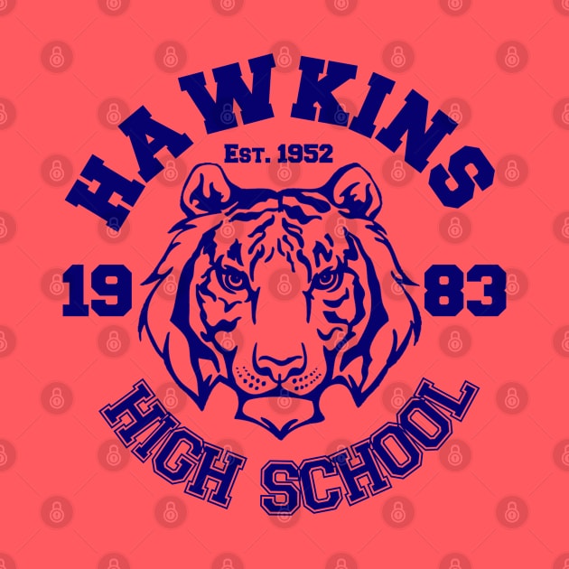 Hawkins High School Shirt by inkandespresso7