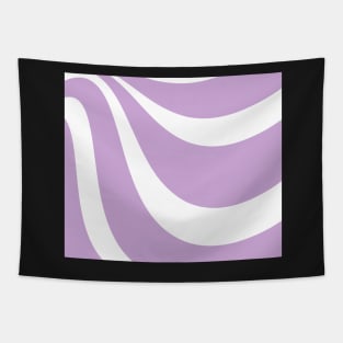 Abstract pattern - purple and white. Tapestry