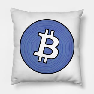 Buy Bitcoin Cryptocurrency Crypto BTC Logo Pillow