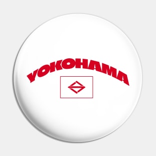 Yokohama, Japan City Flag Pin