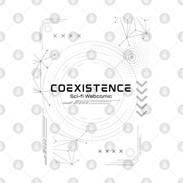 Coexistence tech wear logo light by Coexistence The Series