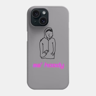 Ma' Hoody, Funny hoody, Funny sweatshirt, Funny, Badly Drawn, Bad Drawing Phone Case