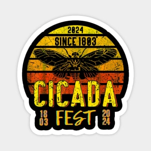 Cicada 2024 vintage Magnet
