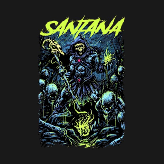 SANTANA BAND DESIGN by Rons Frogss