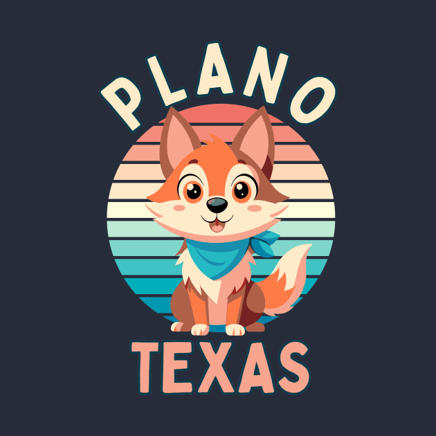 Plano City Texas with Baby Coyote by ravensart