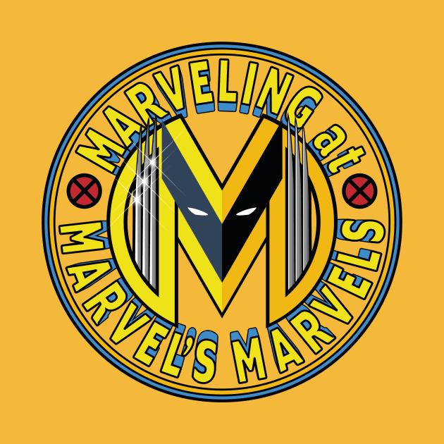 Marveling Logo with Claws by Marveling At Marvel's Marvels