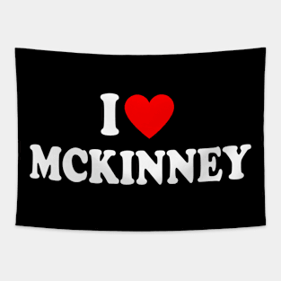 I Heart McKinney city Tapestry