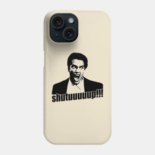 Shut Up! Black Stencil Phone Case