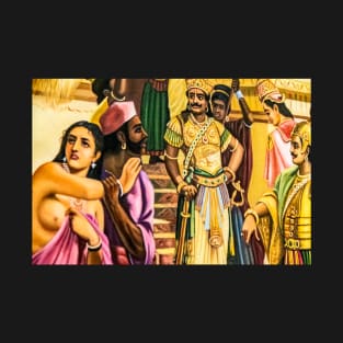 Painting, scene of rajasthan T-Shirt