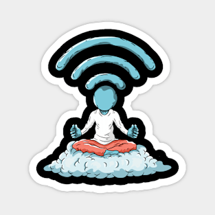 Nerd WiFi Computer Magnet