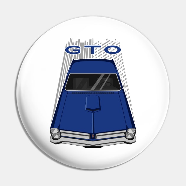 Pontiac GTO 1965 - Blue Pin by V8social