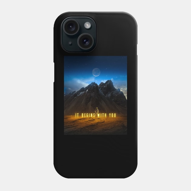 It Begins With You Phone Case by LumiFantasy