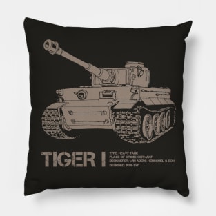 Tiger 1 | World War 2 Tank Pillow