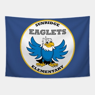 Sunridge Elementary Eaglet Soaring Tapestry