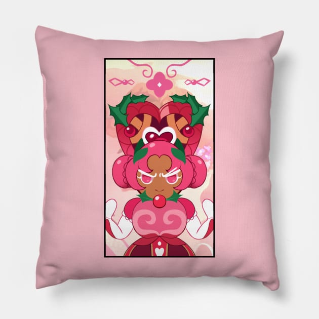 Hollyberry Cookie Pillow by ailyvnna