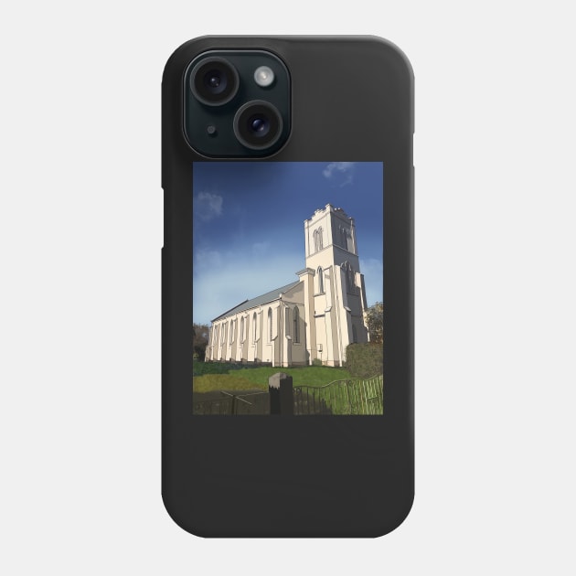 St Andrews Anglican Church, Westbury, Tasmania, Australia Phone Case by Alchersone-Art