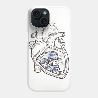 Ocean Heart Phone Case