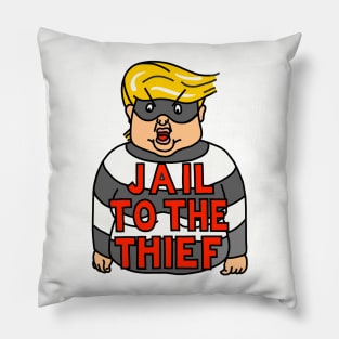 JAIL TO THE THIEF Pillow