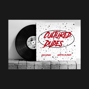 Cultured Dudes Vinyl Logo T-Shirt