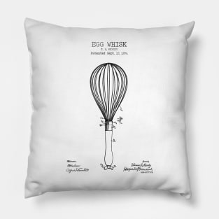 EGG WHISK patent Pillow