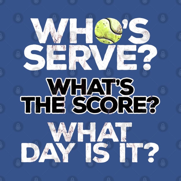 Who'S Serve Funny Tennis by tanambos