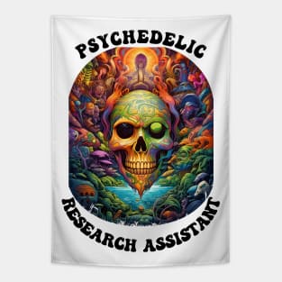 Psychedelic Research Assistant Tapestry