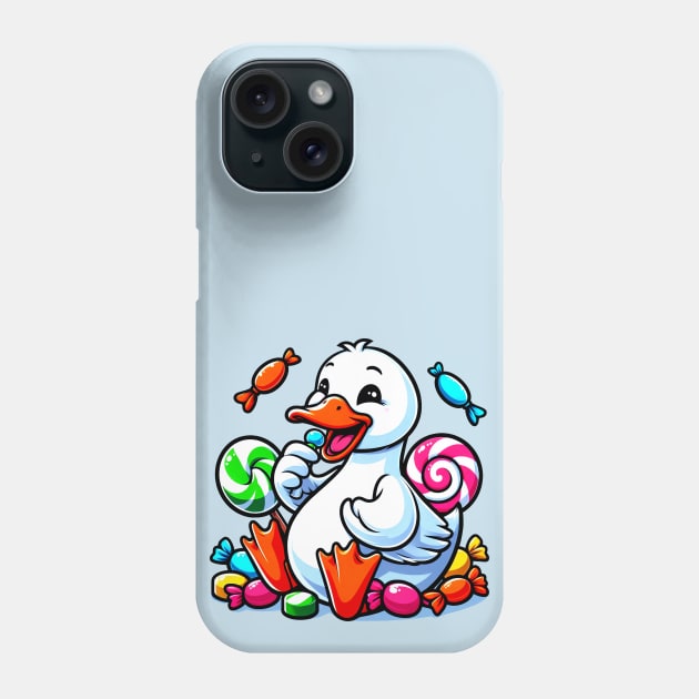 Lovable Duck Phone Case by NayaRara