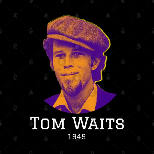 Tom Waits (white text version) by QUOT-s