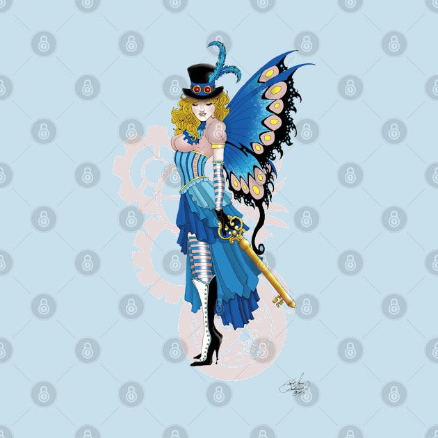 Lizzie Steampunk Fairy by tigressdragon