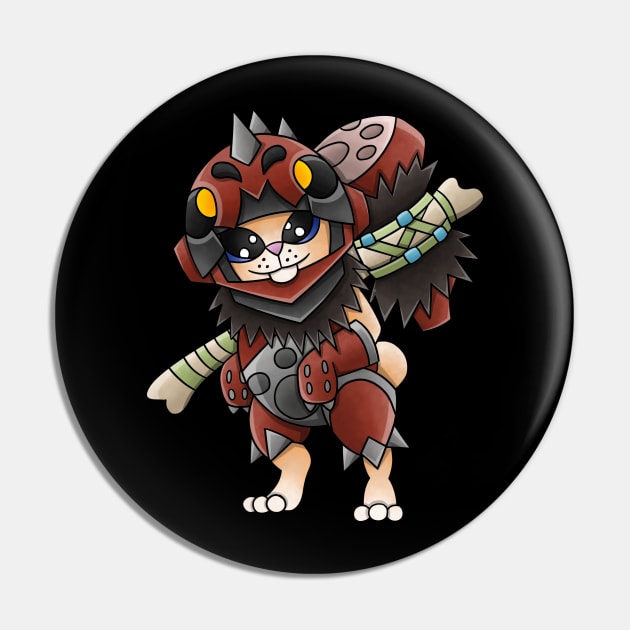 Anjanath Palico Pin by GenoMorph