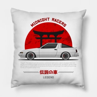 Tuner White Starion JDM Pillow