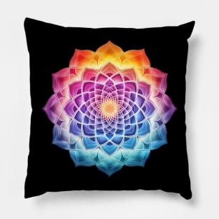 Chakra Mandala Pillow