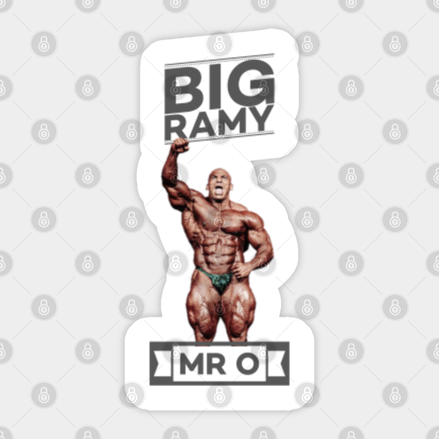 Bodybuilding Big Ramy Mr O Gray Big Ramy Sticker Teepublic