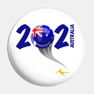 Australia Copa America Soccer 2021 Pin