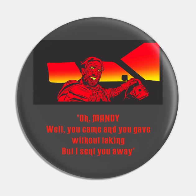 Oh, Mandy [RED] Pin by Caged In