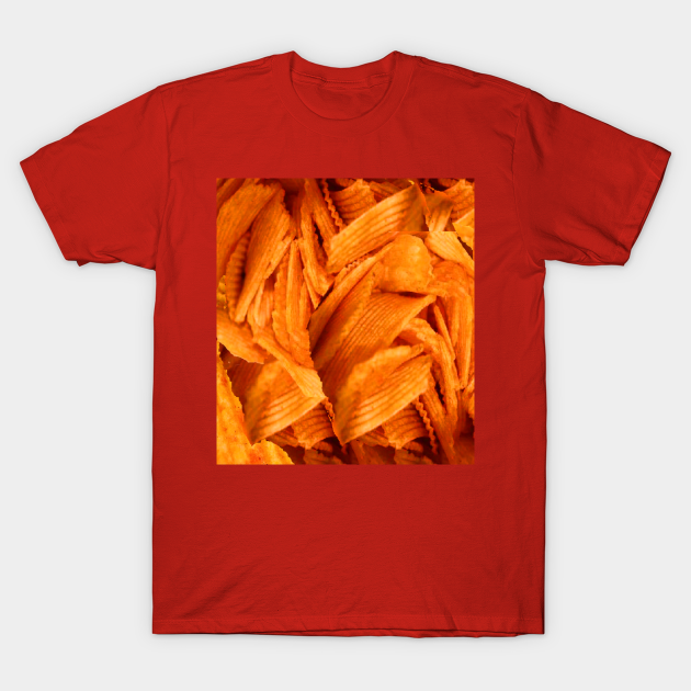 Discover Cheese chips pattern - Cheese Chips - T-Shirt