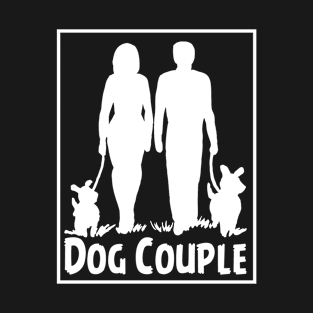 Cute Dog Couple, Dog Owner, Family Dogs, Dog T-Shirt