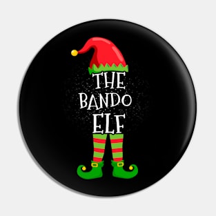 Bando Elf Family Matching Christmas Group Funny Gift Pin