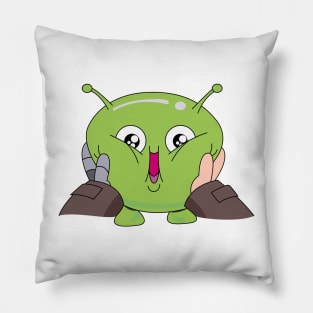 Cute Mooncake Final Space Pillow